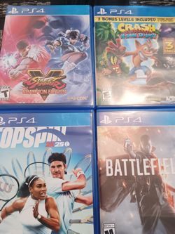 Ps4 Games 20 Each