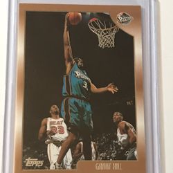1999 Topps Grant Hill Basketball Card #165 Detroit Pistons