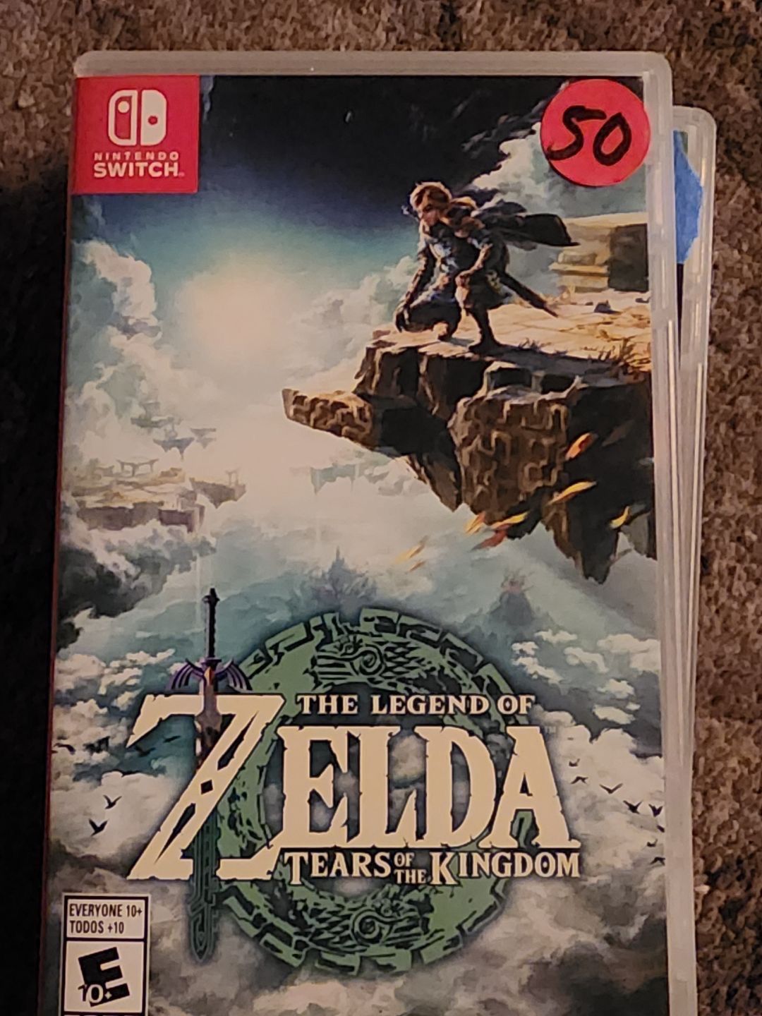 The Legend Of Zelda Tears Of The Kingdom Nintendo Switch 