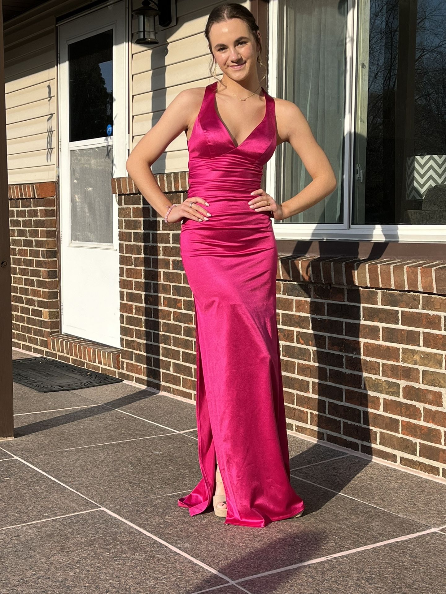 Pink Formal Dress. Just In Time For Prom!