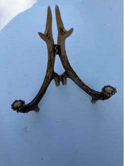 Custom Deer Antler Photo Holder / Rustic Decor
