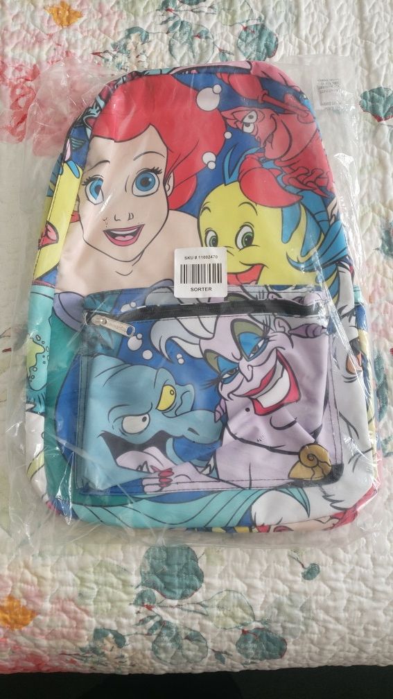 New Loungefly Disney Ariel Backpack