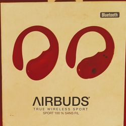 NEW  IN BOX LIGHT UP BLUETOOTH AIRBUDS TRUE WIRELESS SPORT. 