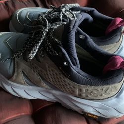 HOKA Women’s Sneakers Size 6 Blue / Grey
