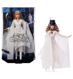 Barbie Stevie Nicks Bella Donna White Dress Doll IN HAND