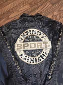 Infinity Sport Men’s Full Zip Bomber Style Jacket * Size 2XL