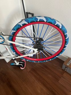 Custom BMX/Cruiser Bike with Camo Tires