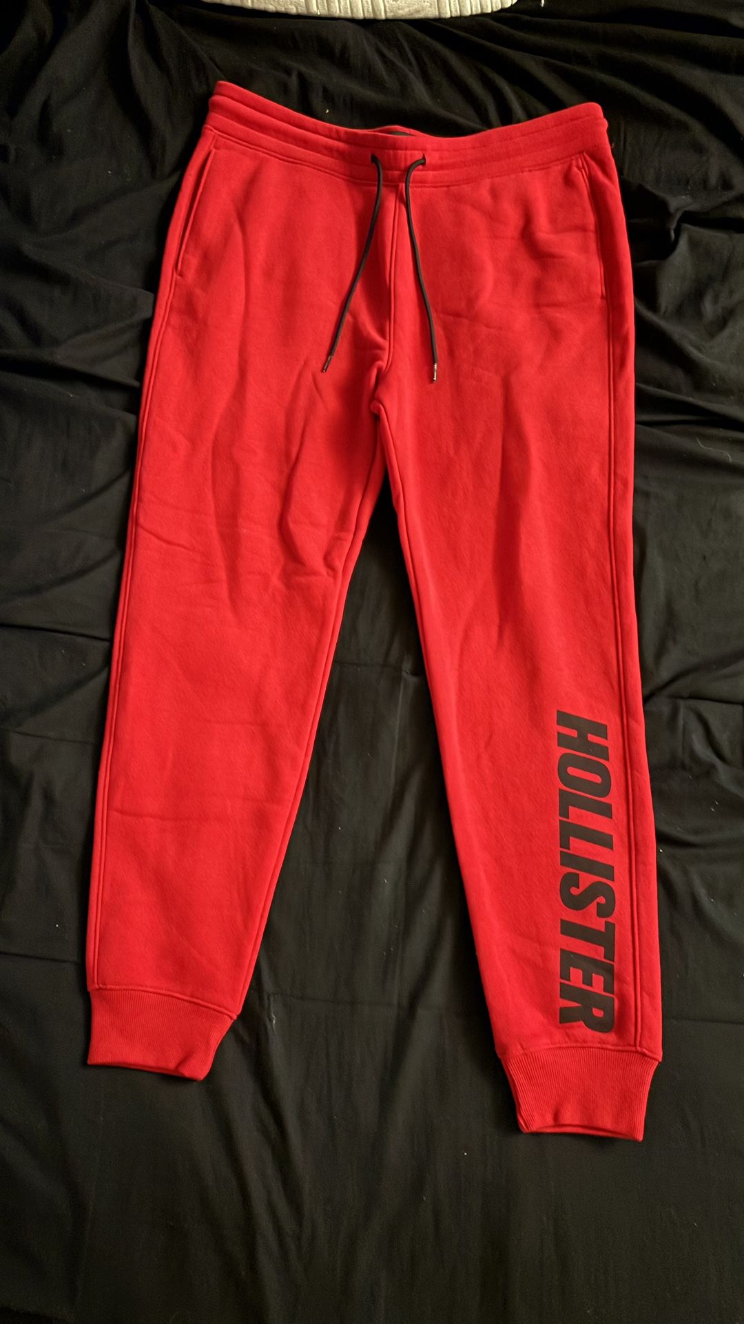 Hollister Red Sweatpants
