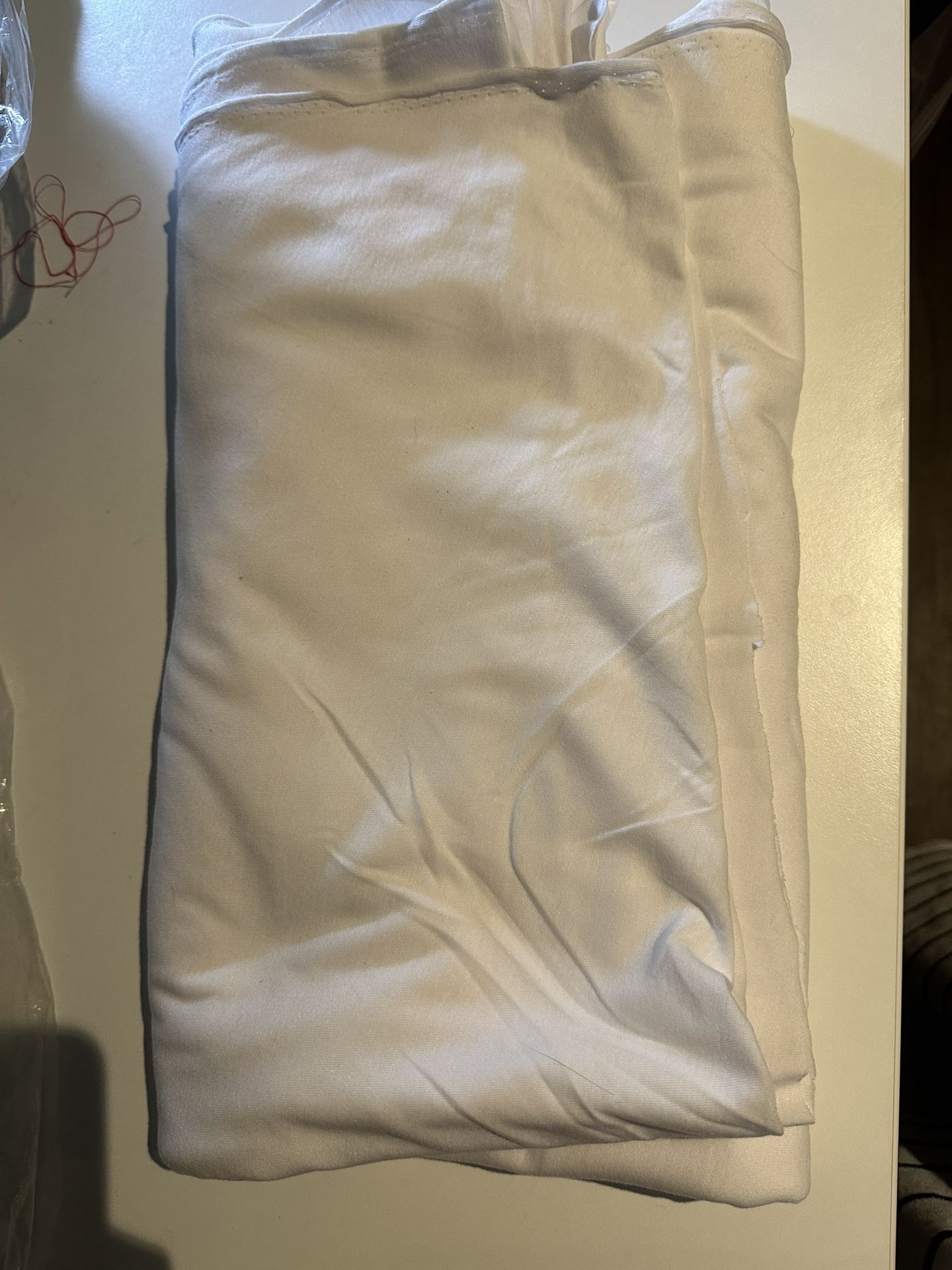 White Cotton Jersey β 4 Yards