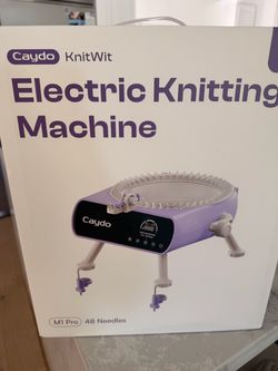 Caydo Electric Knitting Machine M1 Pro, 48 Needle Automatic Knitting Kit