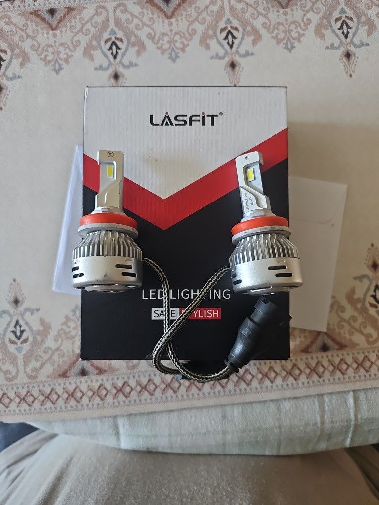 Lasfit LAplus LED BLUBS H8/H9/H11 6000k 6000LM