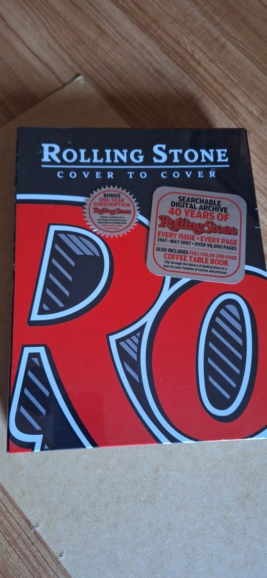 New!!! Rolling Stone Cover to Cover by Rolling Stone Magazine Staff