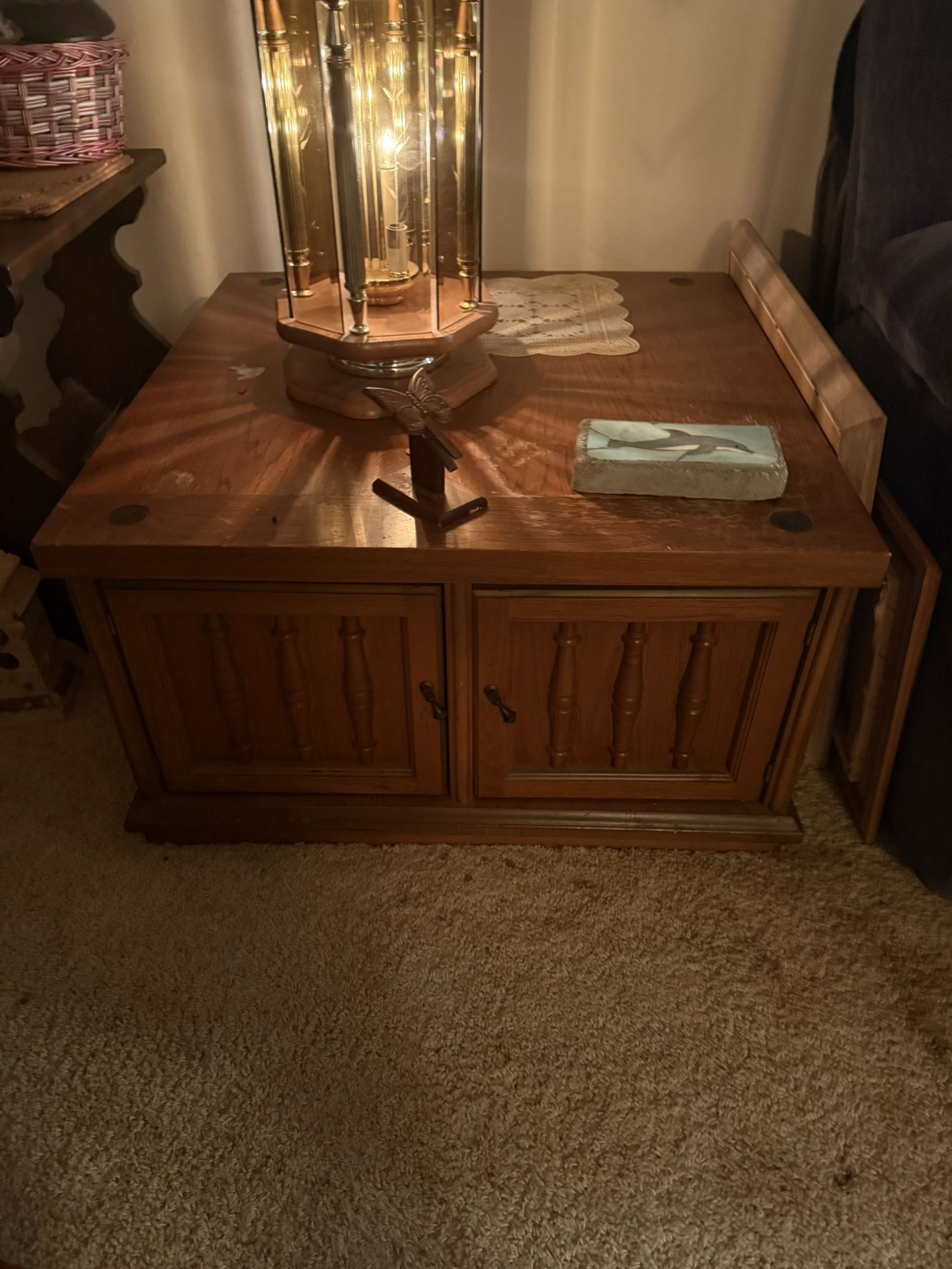 Coffee table & 2 side tables set