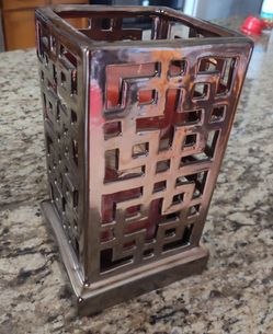Beautiful Candle Holder with Red Candle