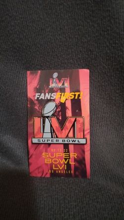 Fans first LVI Superbowl Exclusive Pin