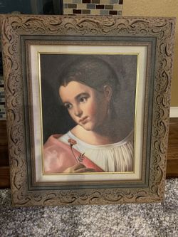 Antique painting nicely framed