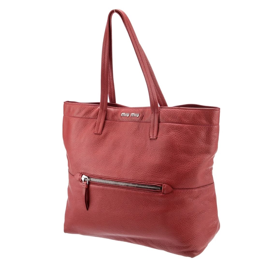 Miu Miu Leather Tote