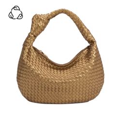 Melie Bianco Bag Brigitte Hobo Shoulder Bag in Bronze - brand new with tags