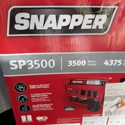 New 3500 Generator Home Or Job Site Use 