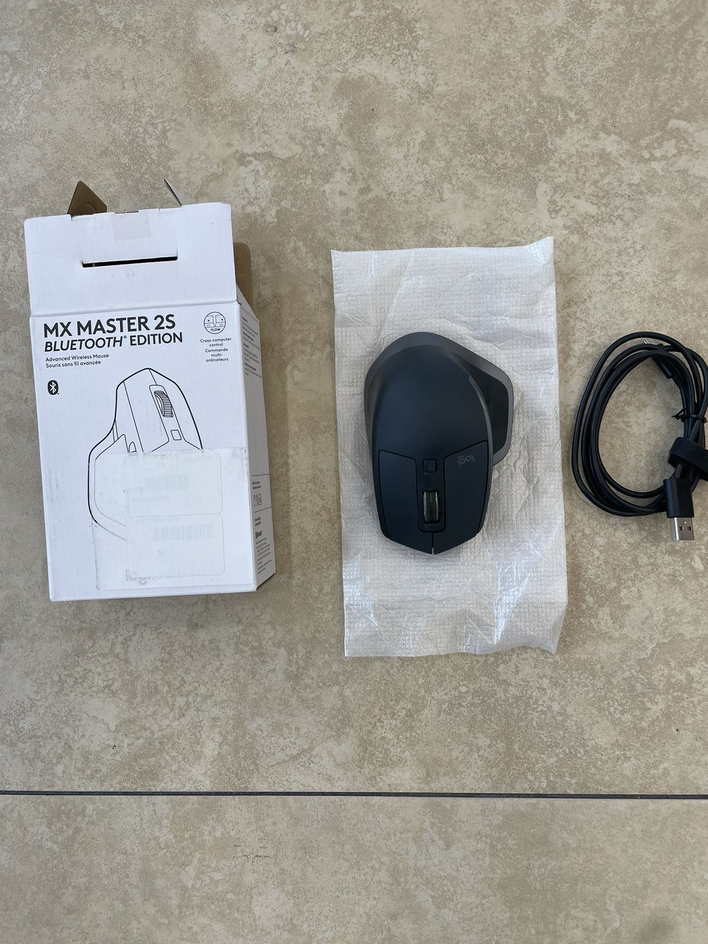 Logitech MX Master 2S Bluetooth Edition Wireless Mouse – Use on Any Surface