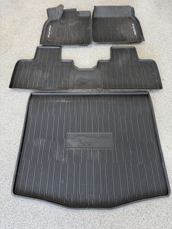 Mach-e all weather floor mats
