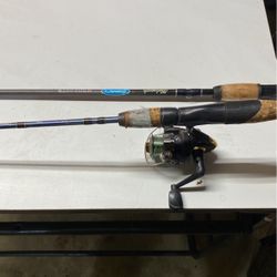 Bare Rod Quantum Crusader Rod And Reel