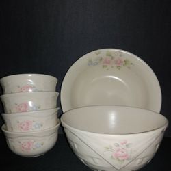 Pfaltzgraff Tea Rose Bowl Assortment