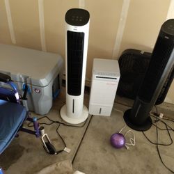 Dreo Water Cooler And A No Brand Name Water Cooler