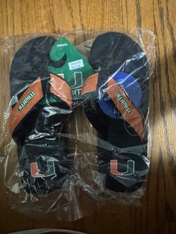 University of Miami Hurricanes Flip Flops