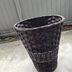 Wicker Rattan Cloth Basket