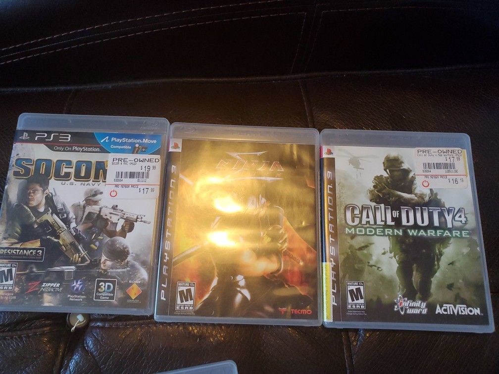 PS3 $5 each
