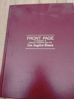 Front Page Book