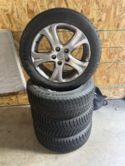 215/55 R17 Snow Tires with Wheels For Toyoa 