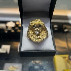 Gold Tigger Ring