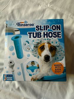 Rinseroo Slip-On Tub Hose for Pets