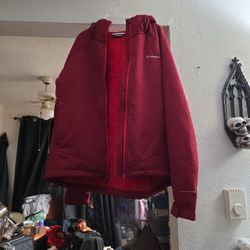 Hooded Columbia Jacket Size XL