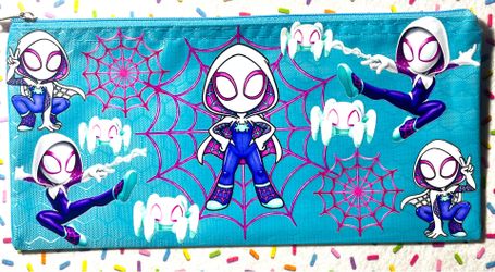 Spider Gwen zipper pouch