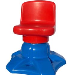 Vintage Little Tikes Art Desk Swivel Chair Child Size Red Blue 4490 00 for Sale in Mesa AZ OfferUp