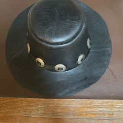 Leather Hat 