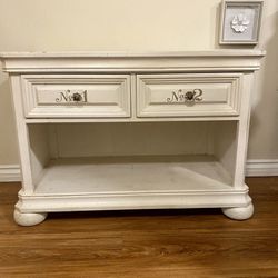 Off White Console Table 