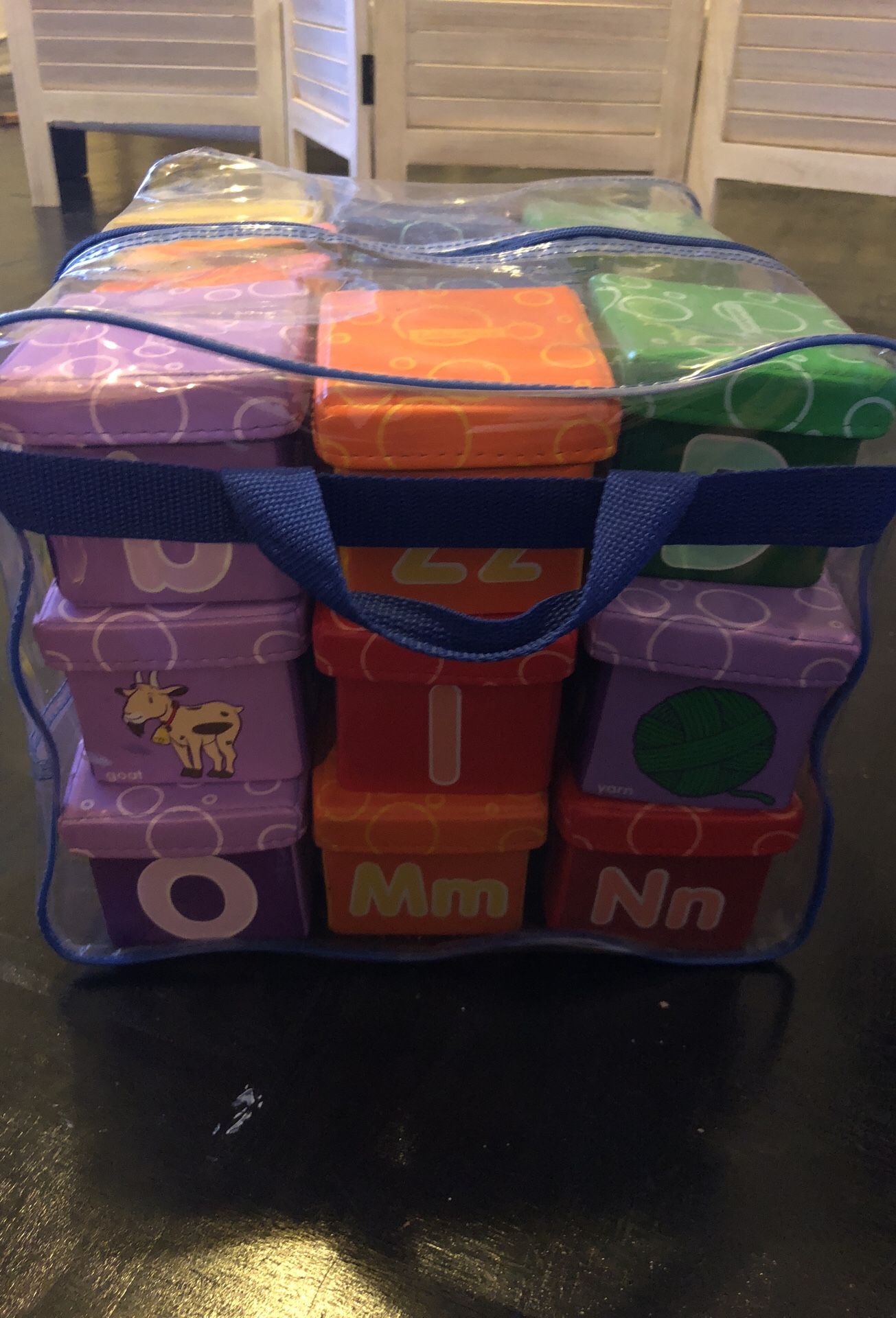 Lakeshore alphabet discovery boxes
