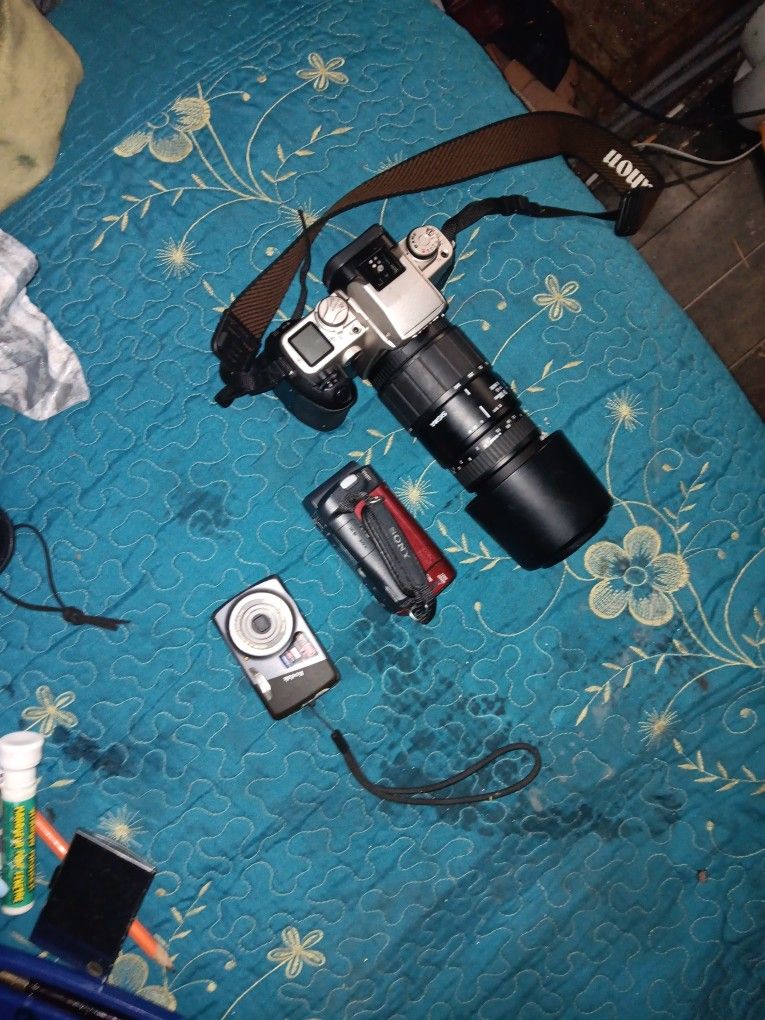 Cameras Brand Sony,Kodak, and Sigma
