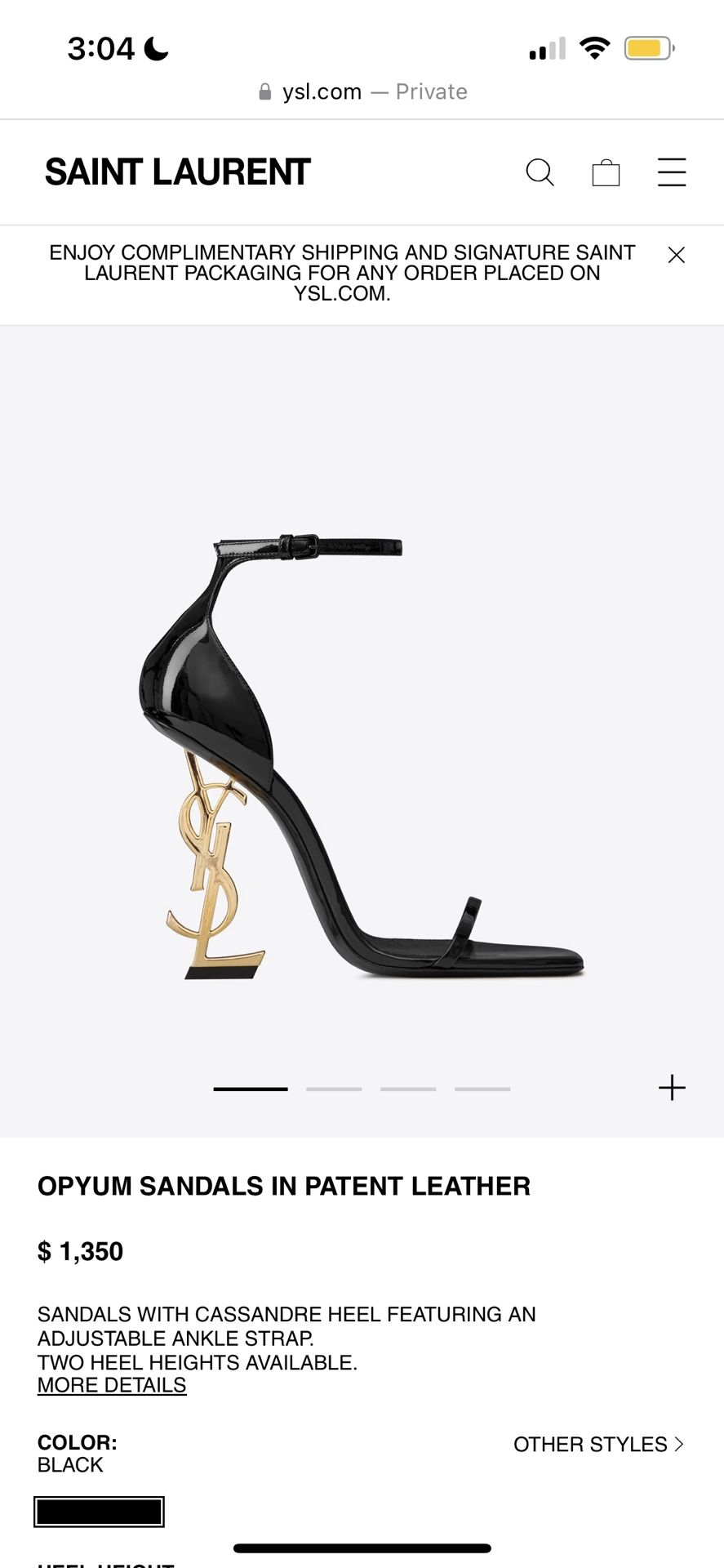 YSL Heels