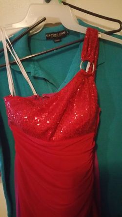 Red night dress