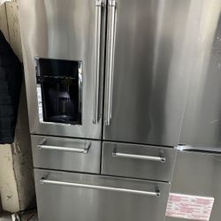 KitchenAid 36 Inch Wide 25.8 Cu. Ft. Multi-Door Refrigerator with In-Door-Ice