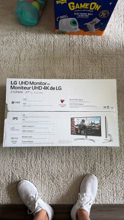 LG 27” 4k 60hz Monitor