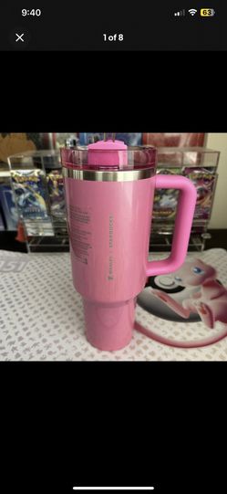 🥤💕 STANLEY 40oz STARBUCKS 2024 VALENTINE DAY PINK TUMBLER 🥤💕