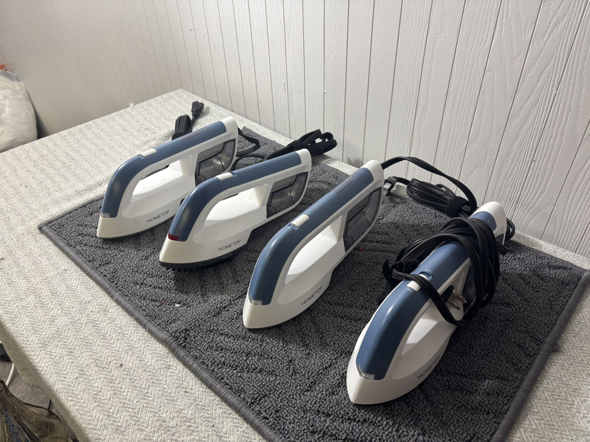 $15 Each (4 Set) Hometop Portable Iron And Garment Steamer