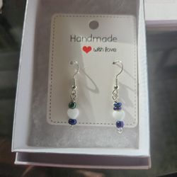 Handmade Earrings Stirling Silver 