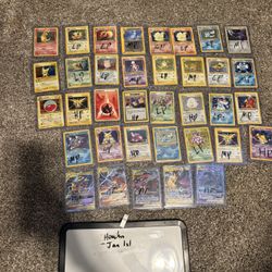 Vintage Pokemon Cards NOT FREE
